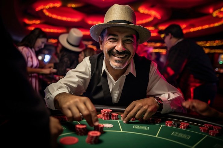 Permainan Three Card Poker di studio live c00lkidd dengan dealer profesional